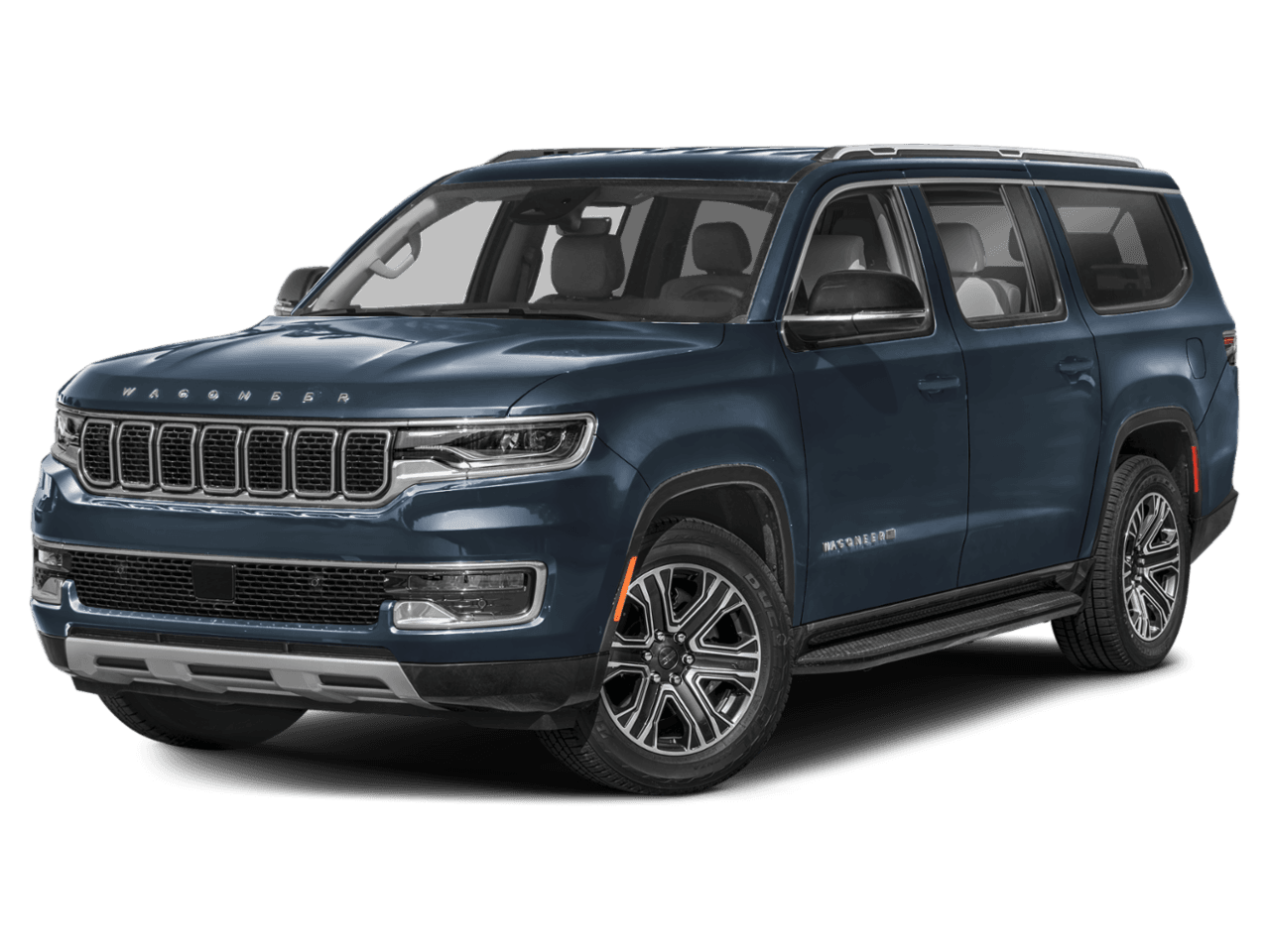 2023 Jeep Wagoneer L 4x4 - Front 3/4, facing to the left