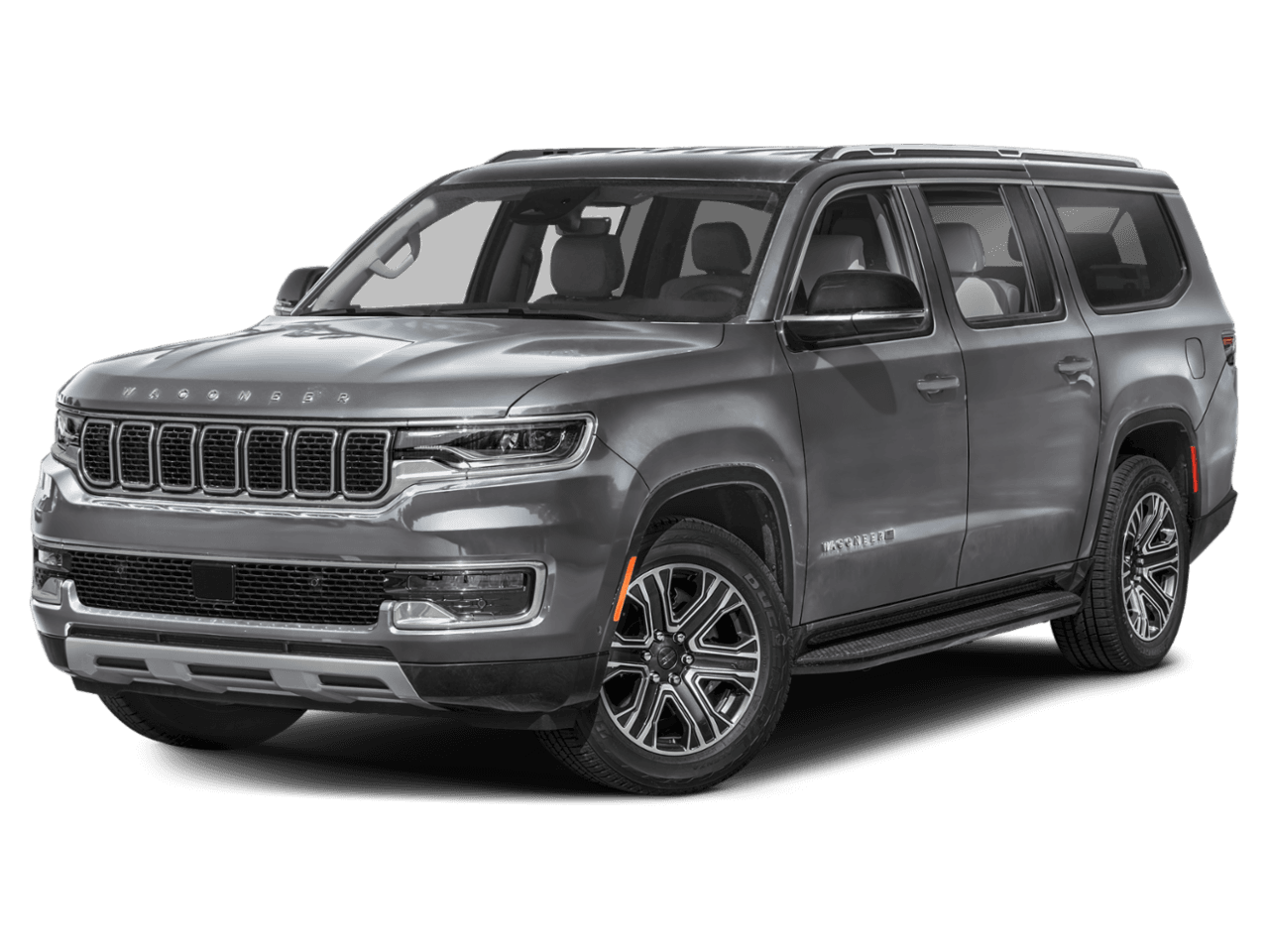 2023 Jeep Wagoneer L 4x4 - Front 3/4, facing to the left