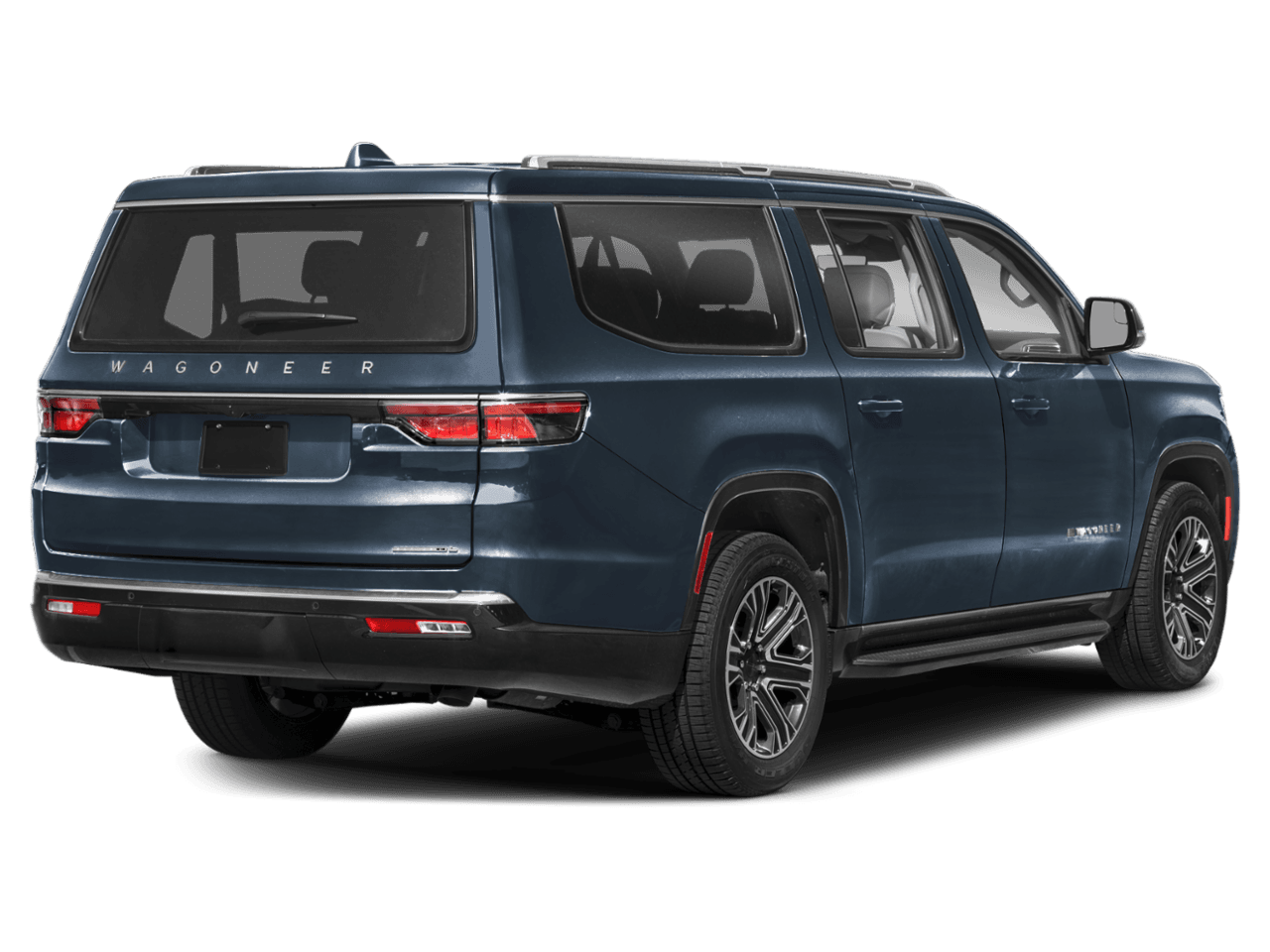 2023 Jeep Wagoneer L 4x4 - Rear 3/4, facing to the right