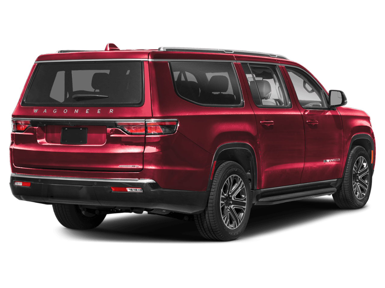 2023 Jeep Wagoneer L 4x4 - Rear 3/4, facing to the right