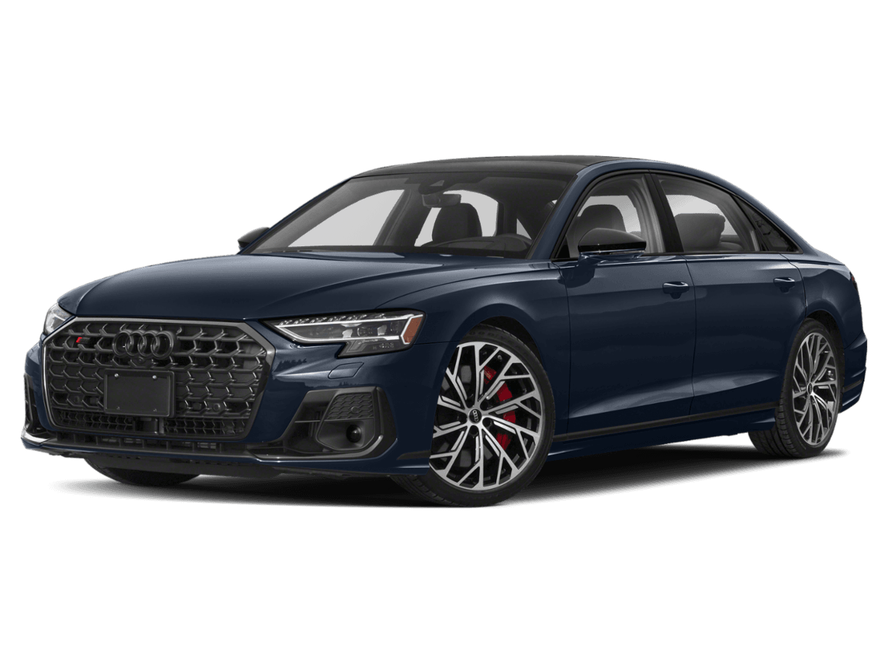 2023 Audi S8 4.0 - Front 3/4, facing to the left