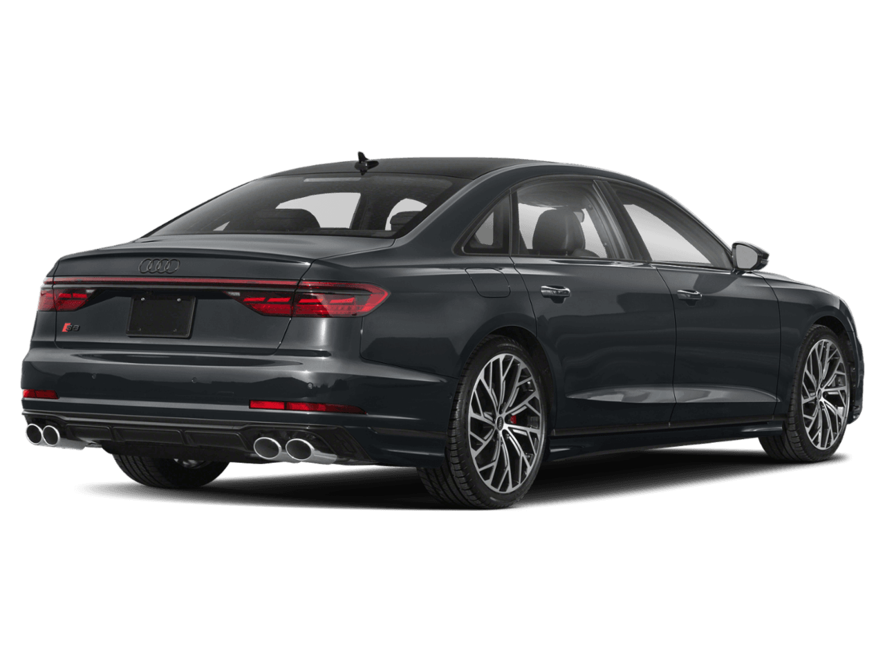 2023 Audi S8 4.0 - Rear 3/4, facing to the right