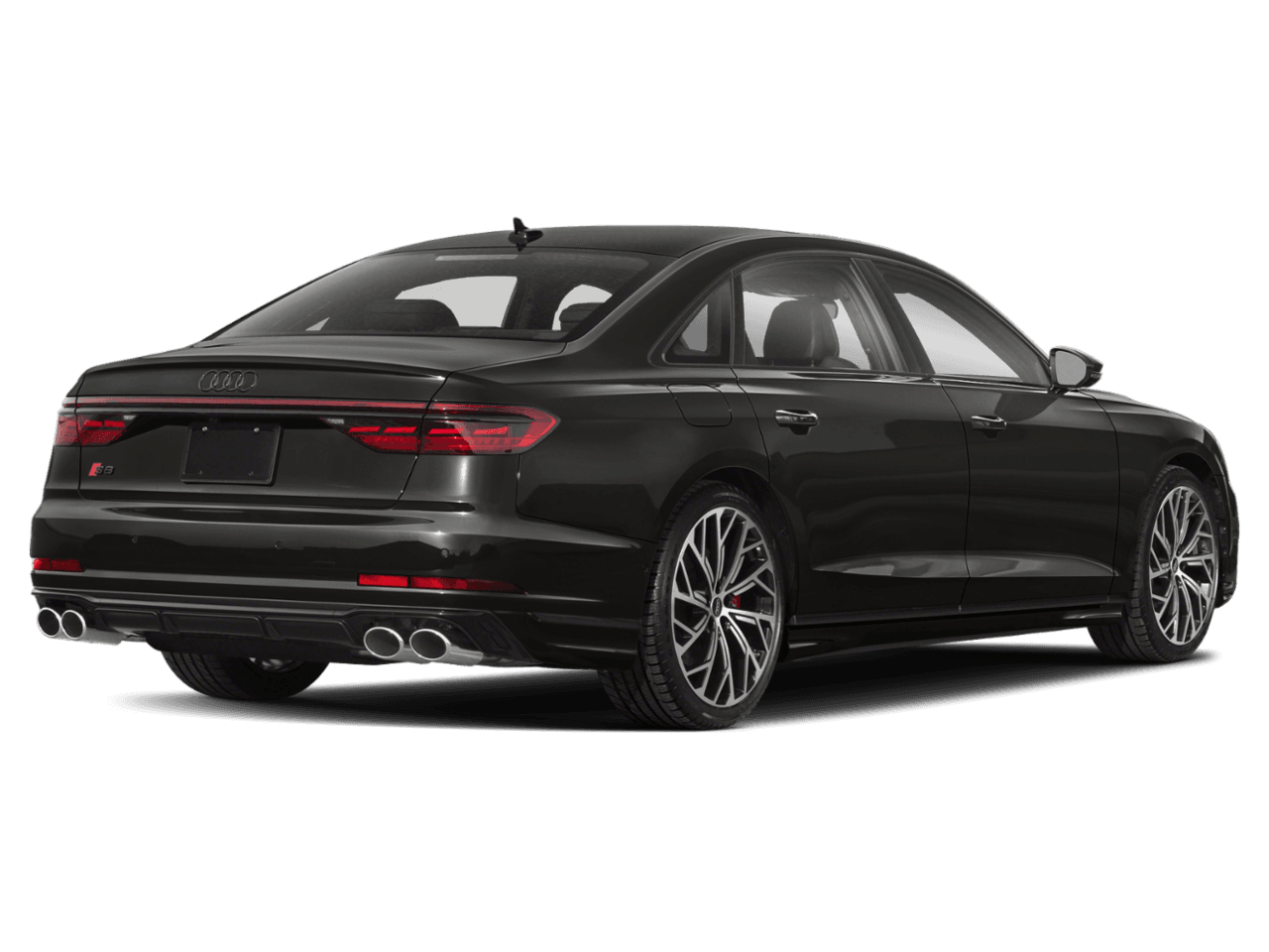 2023 Audi S8 4.0 - Rear 3/4, facing to the right