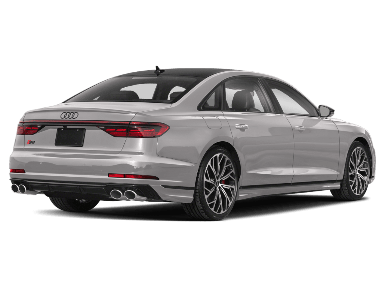 2023 Audi S8 4.0 - Rear 3/4, facing to the right