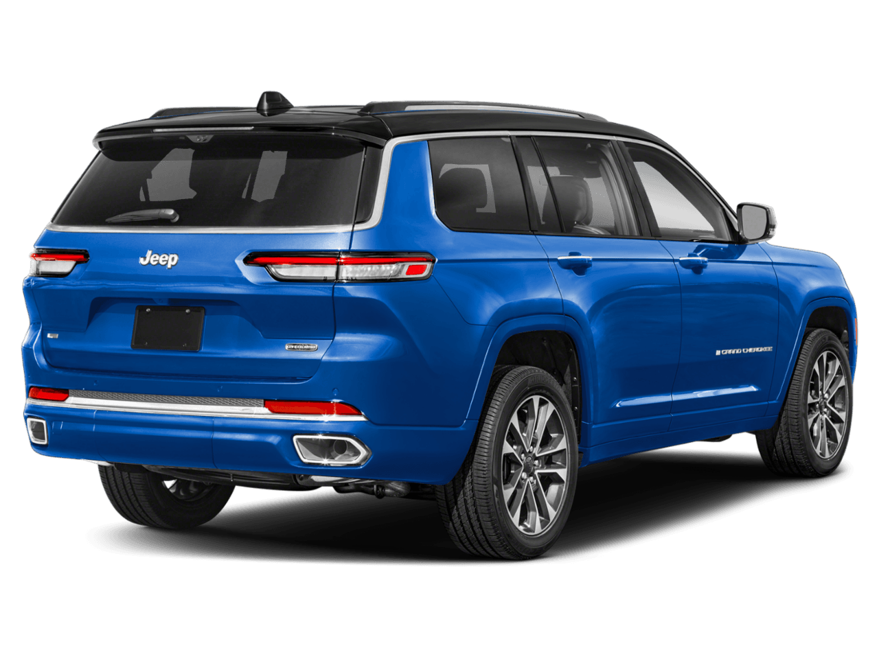 2023 Jeep Grand Cherokee L Overland - Rear 3/4, facing to the right