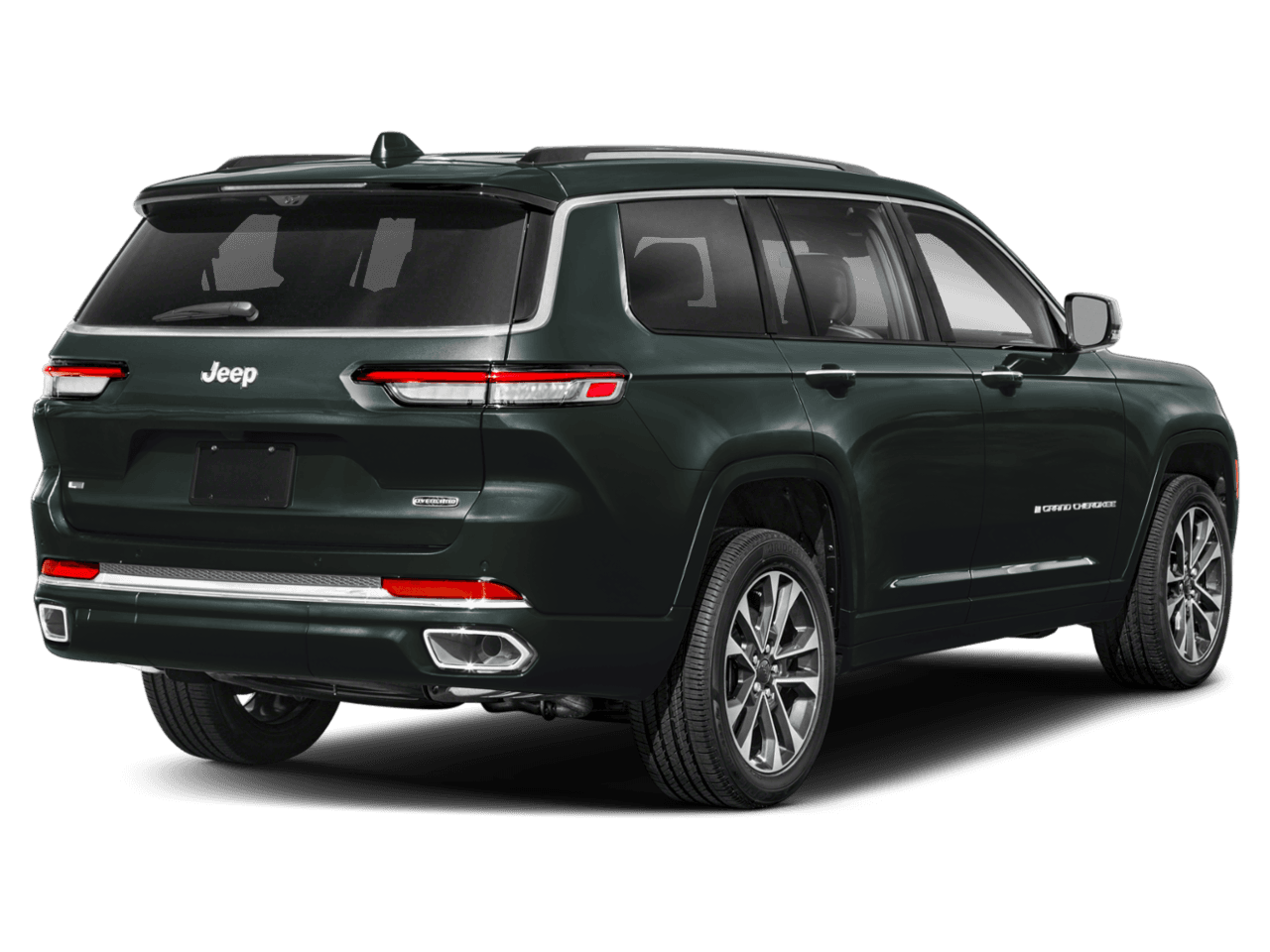 2023 Jeep Grand Cherokee L Overland - Rear 3/4, facing to the right