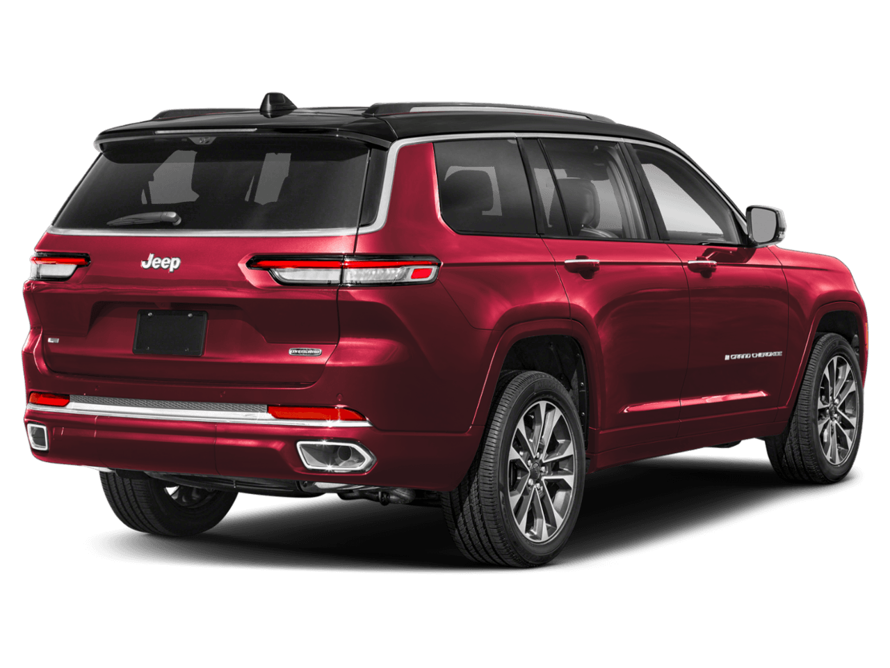 2023 Jeep Grand Cherokee L Overland - Rear 3/4, facing to the right