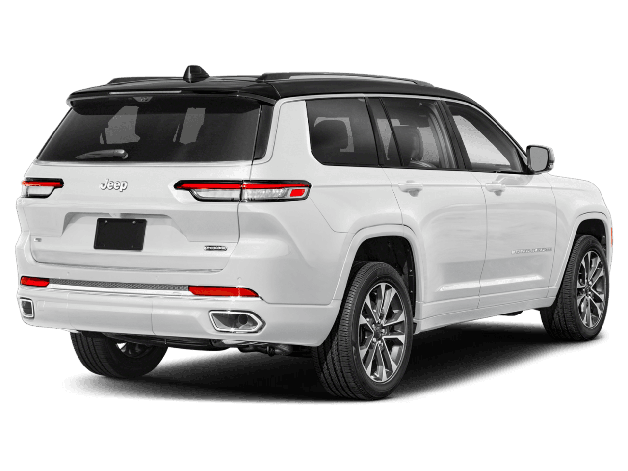 2023 Jeep Grand Cherokee L Overland - Rear 3/4, facing to the right