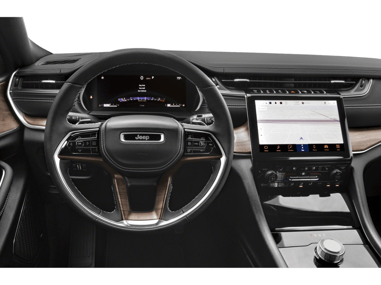 2023 Jeep Grand Cherokee L Overland - Interior Drivers Dash