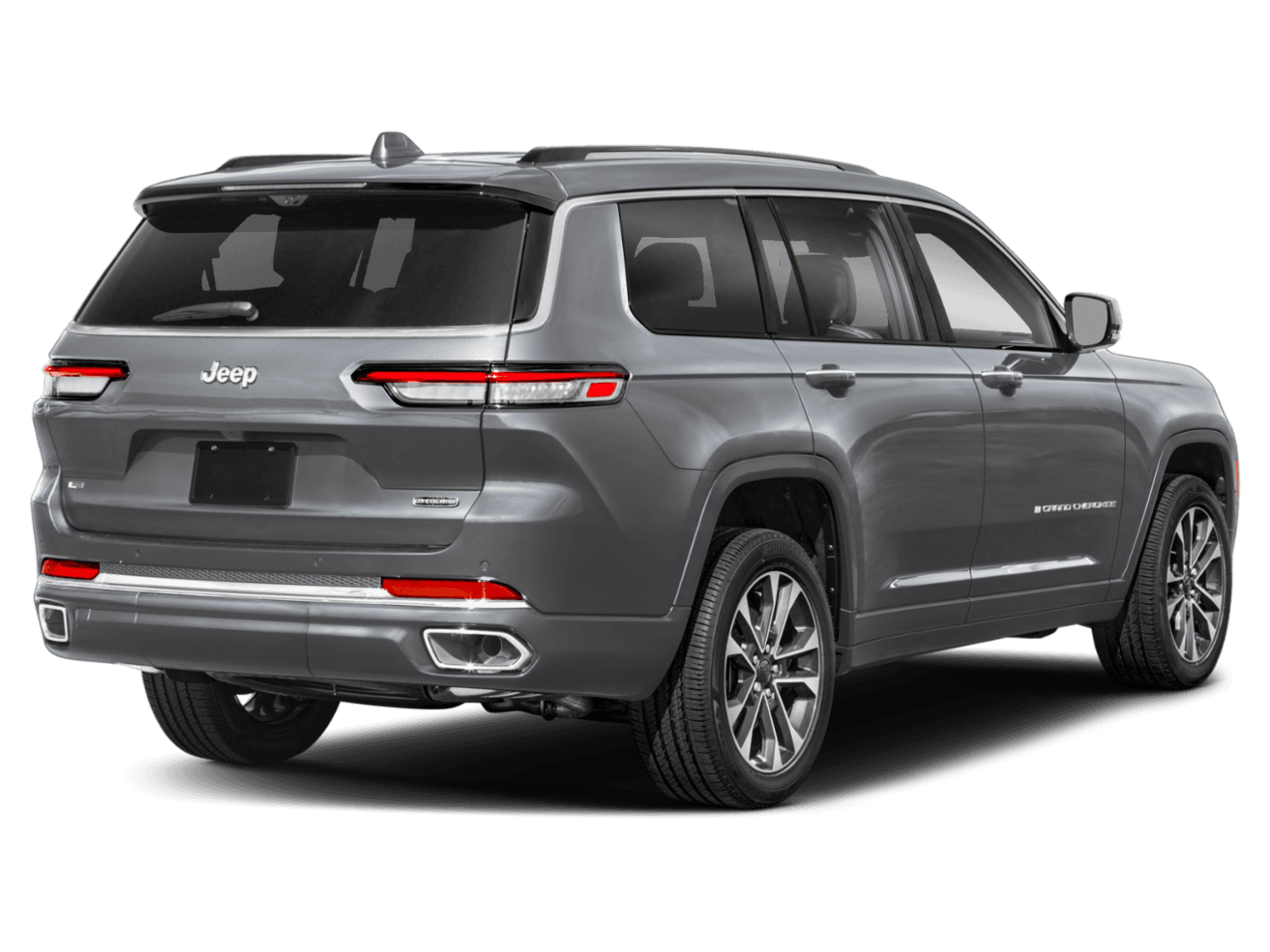 2023 Jeep Grand Cherokee L Overland - Rear 3/4, facing to the right
