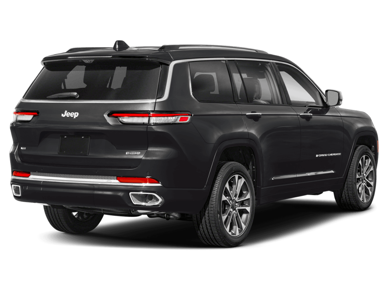 2023 Jeep Grand Cherokee L Overland - Rear 3/4, facing to the right