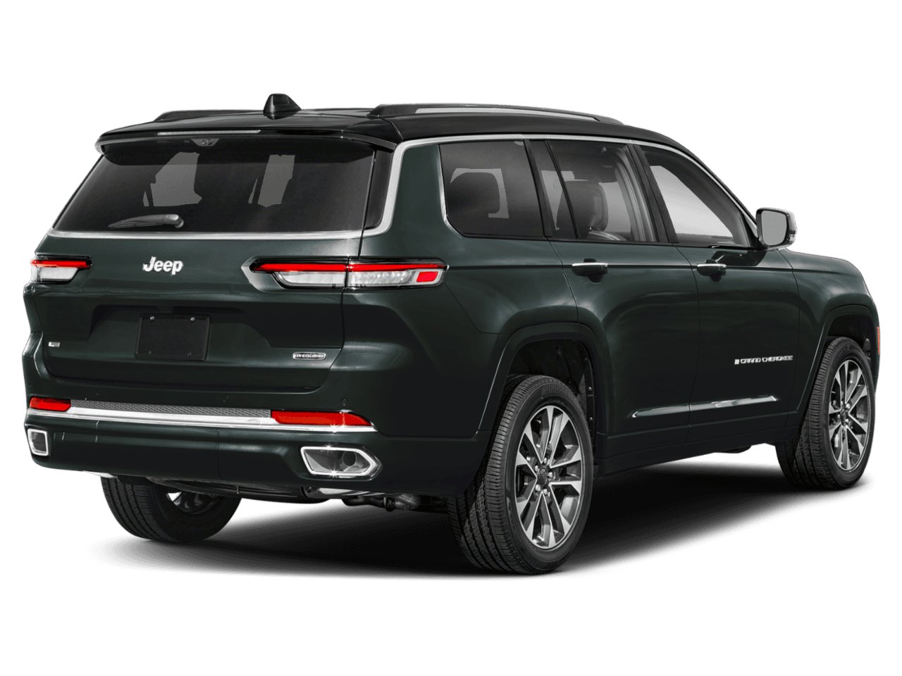 2023 Jeep Grand Cherokee L Overland - Rear 3/4, facing to the right