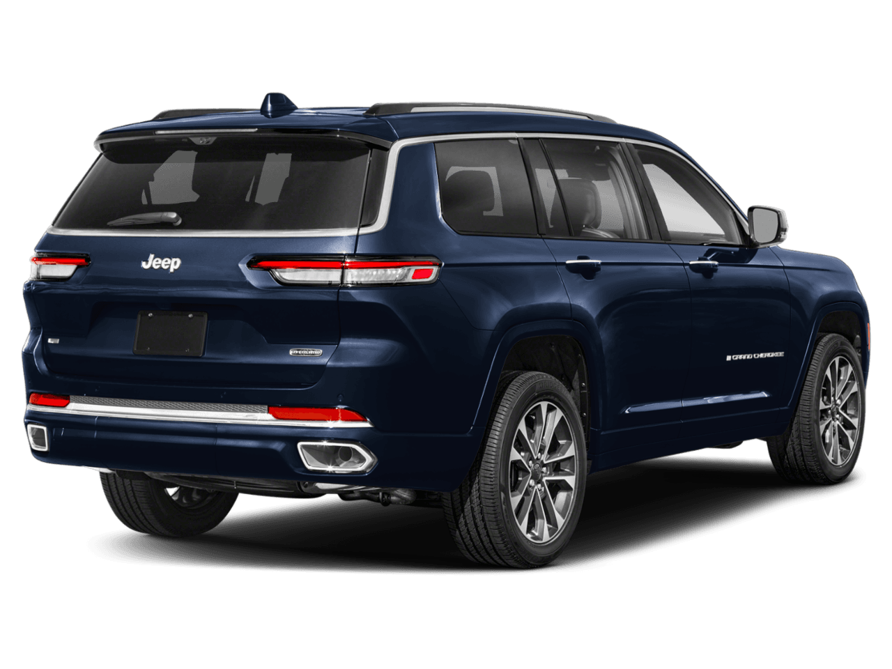 2023 Jeep Grand Cherokee L Overland - Rear 3/4, facing to the right