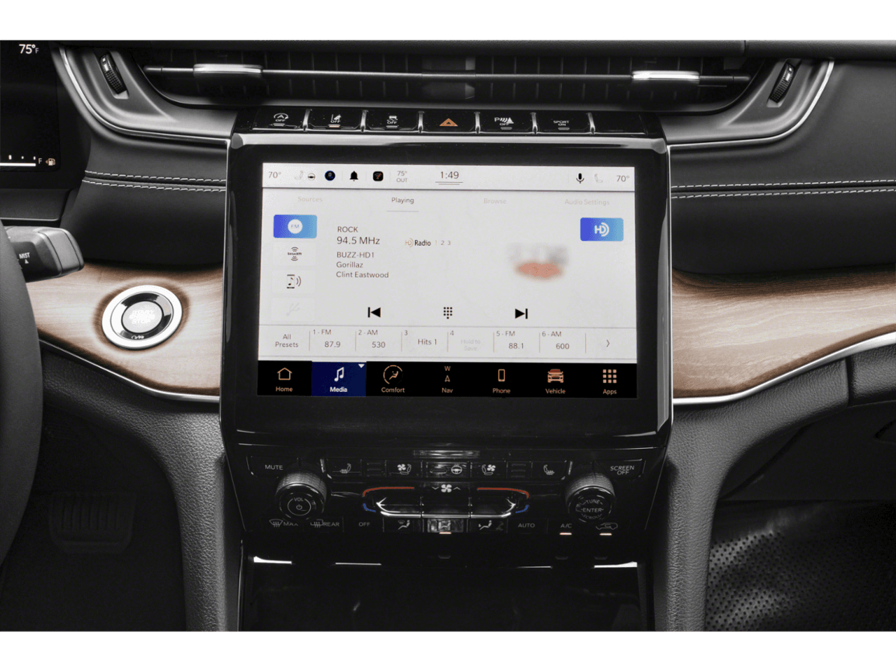 2023 Jeep Grand Cherokee L Overland - Interior Stereo System