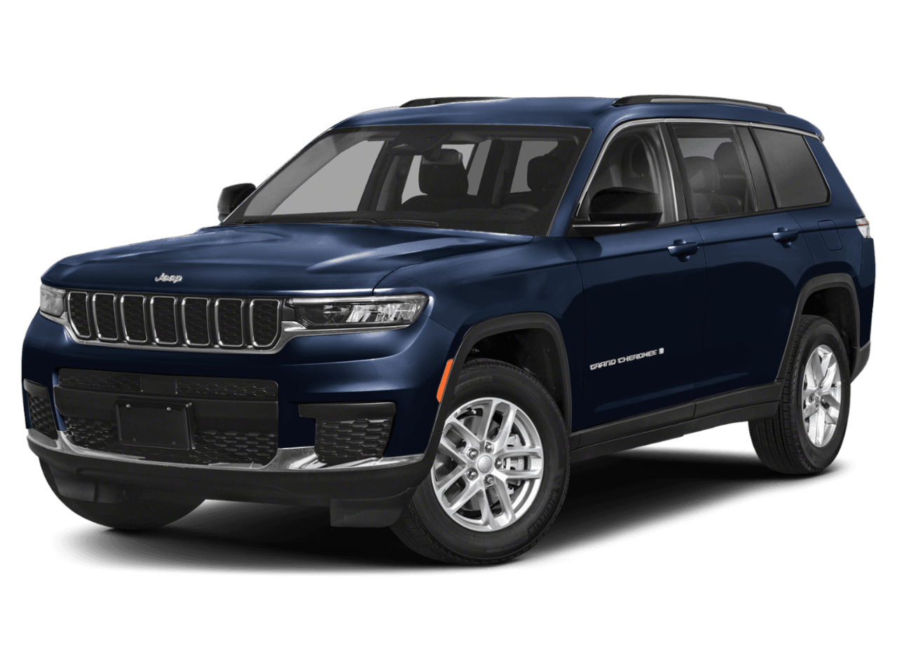 2023 Jeep Grand Cherokee L Summit - Front 3/4, facing to the left