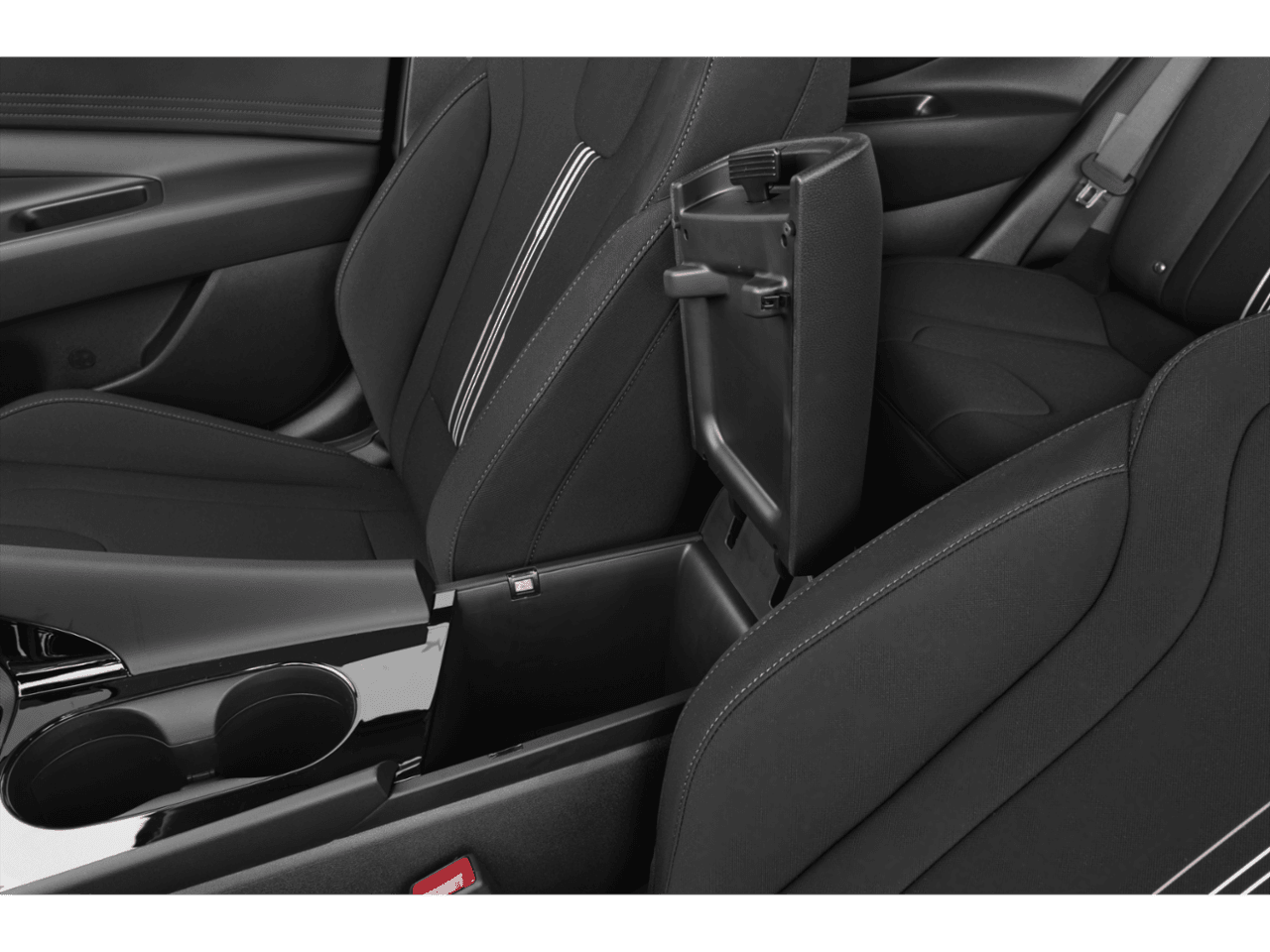 2023 Hyundai Elantra Hybrid Blue - Interior Center Storage Console