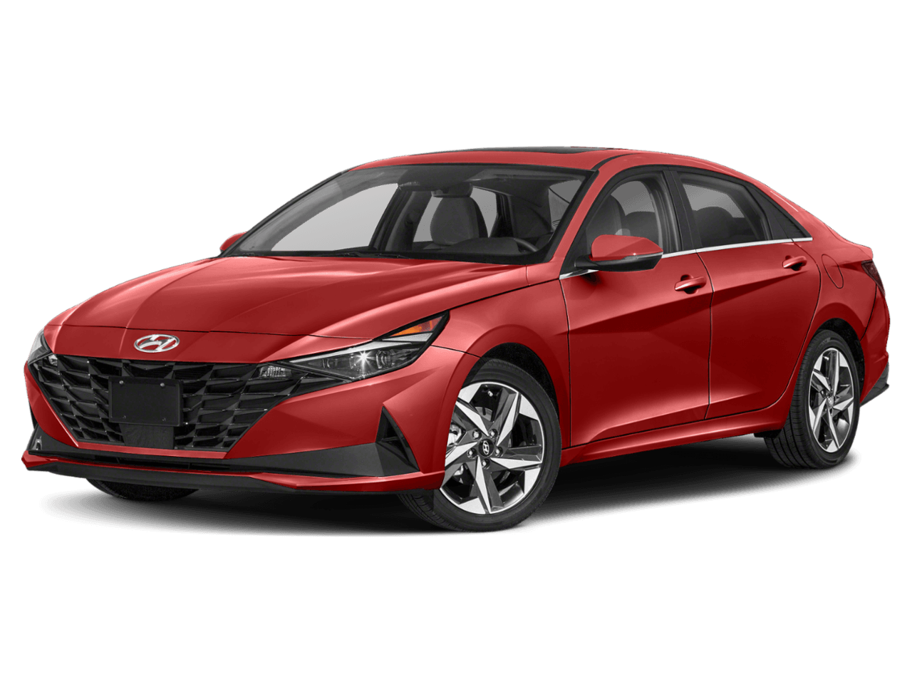 2023 Hyundai Elantra Hybrid Limited - Front 3/4, facing to the left
