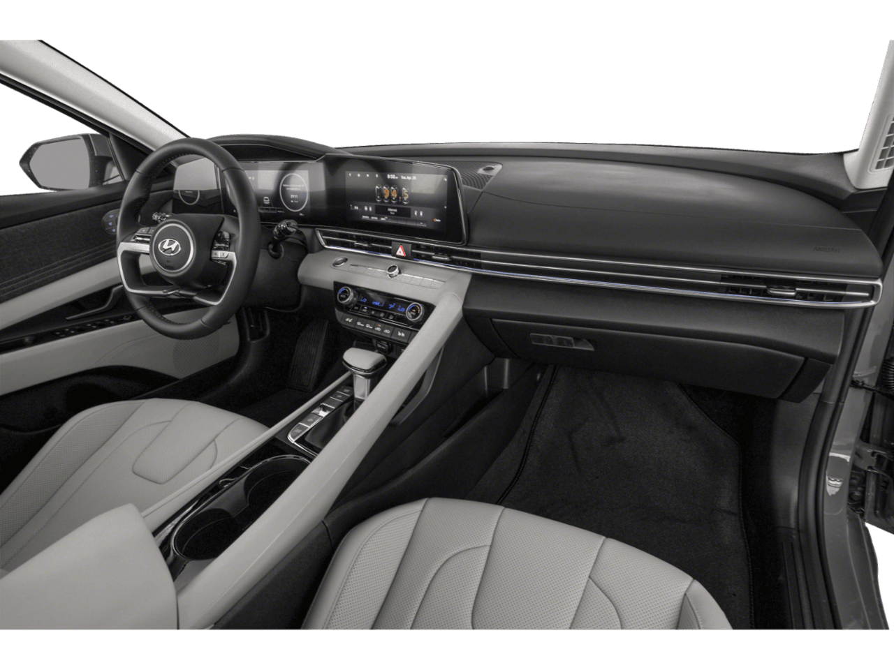 2023 Hyundai Elantra Hybrid Limited - Interior Passenger Dash