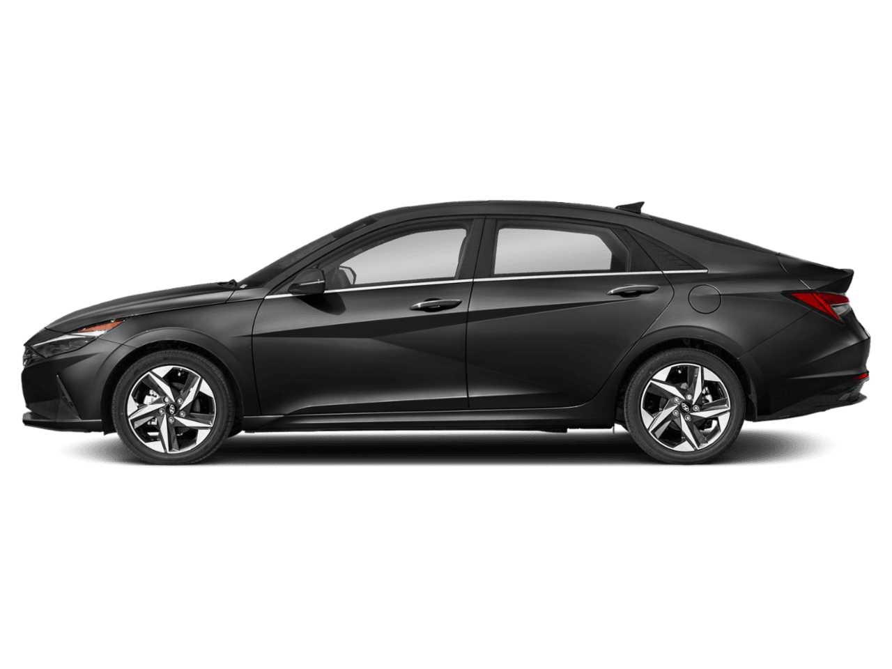 2023 Hyundai Elantra Hybrid Limited - Profile, facing to the left
