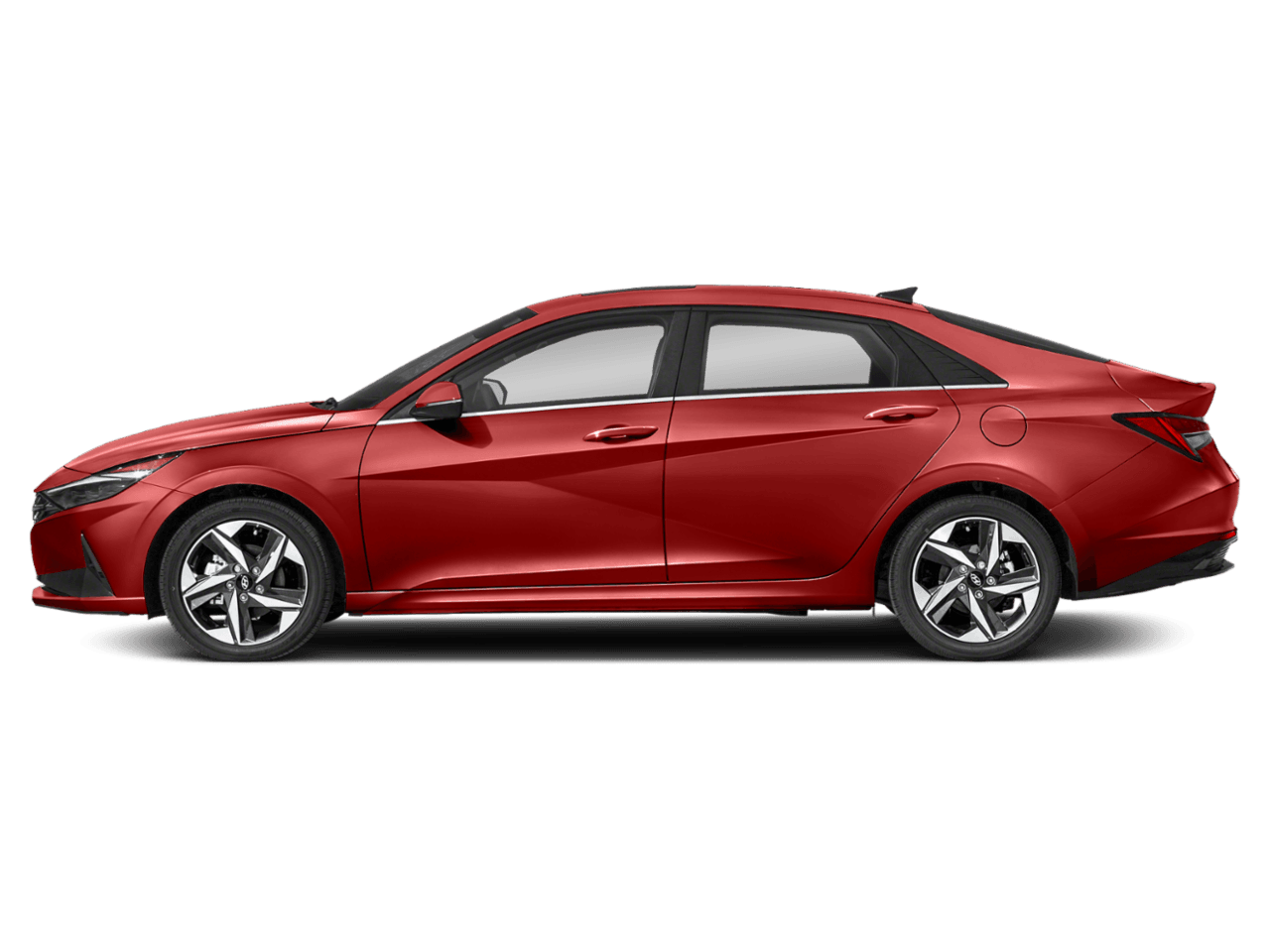 2023 Hyundai Elantra Hybrid Limited - Profile, facing to the left