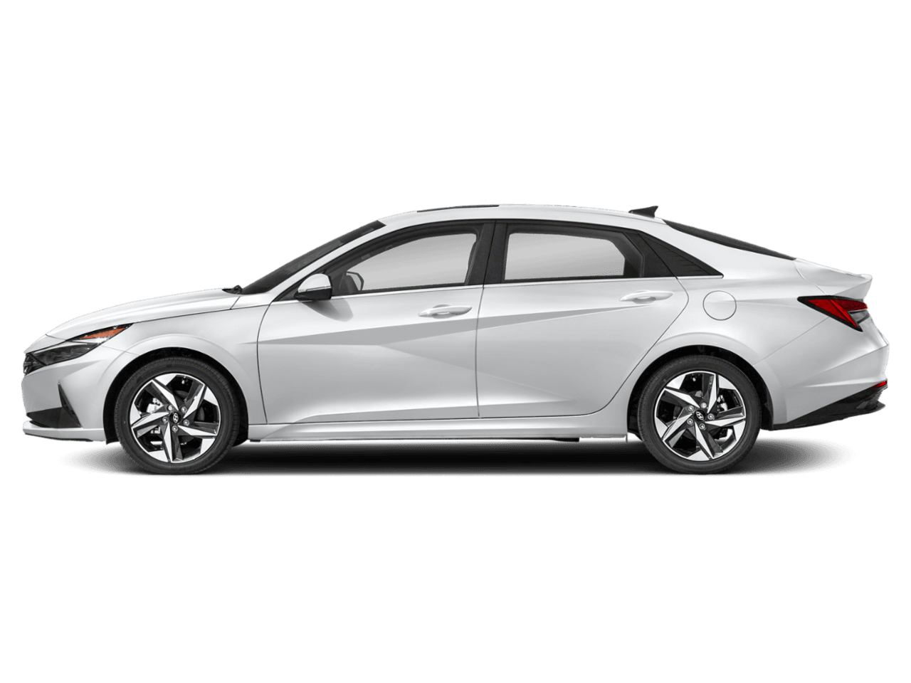 2023 Hyundai Elantra Hybrid Limited - Profile, facing to the left