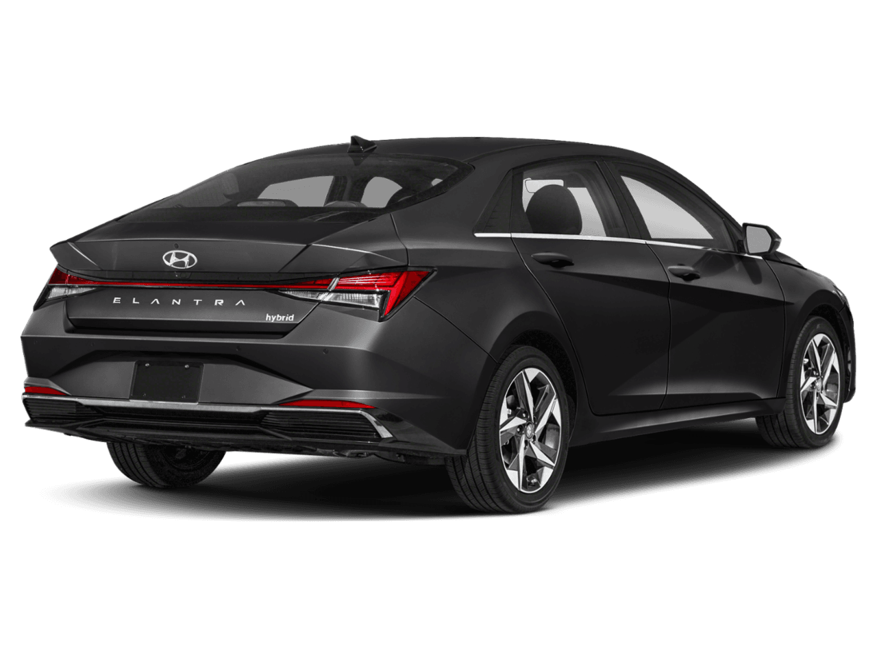 2023 Hyundai Elantra Hybrid Limited - Rear 3/4, facing to the right
