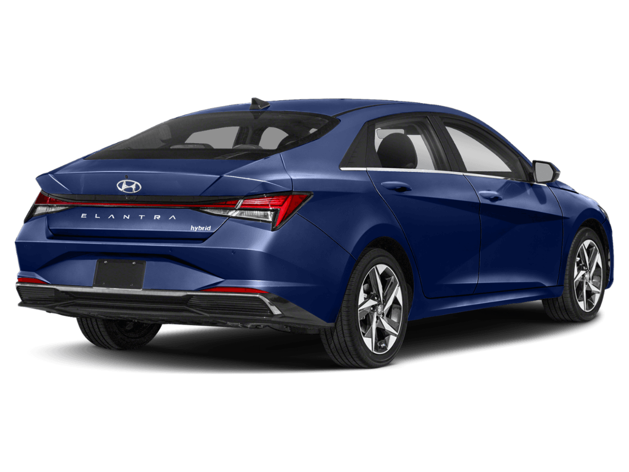 2023 Hyundai Elantra Hybrid Limited - Rear 3/4, facing to the right