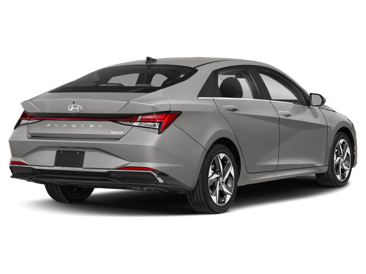 2023 Hyundai Elantra Hybrid Limited - Rear 3/4, facing to the right