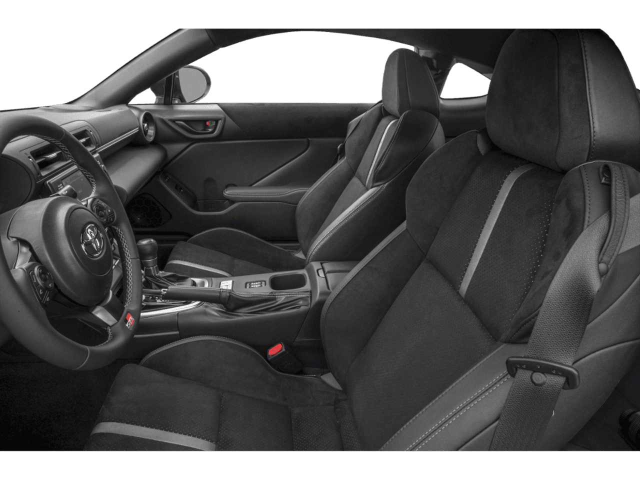2023 Toyota GR86 Premium - Interior Driver's Side with Door Open, Front Seat Feature