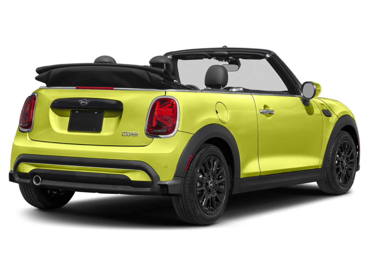 2023 MINI Convertible John - Rear 3/4, facing to the right