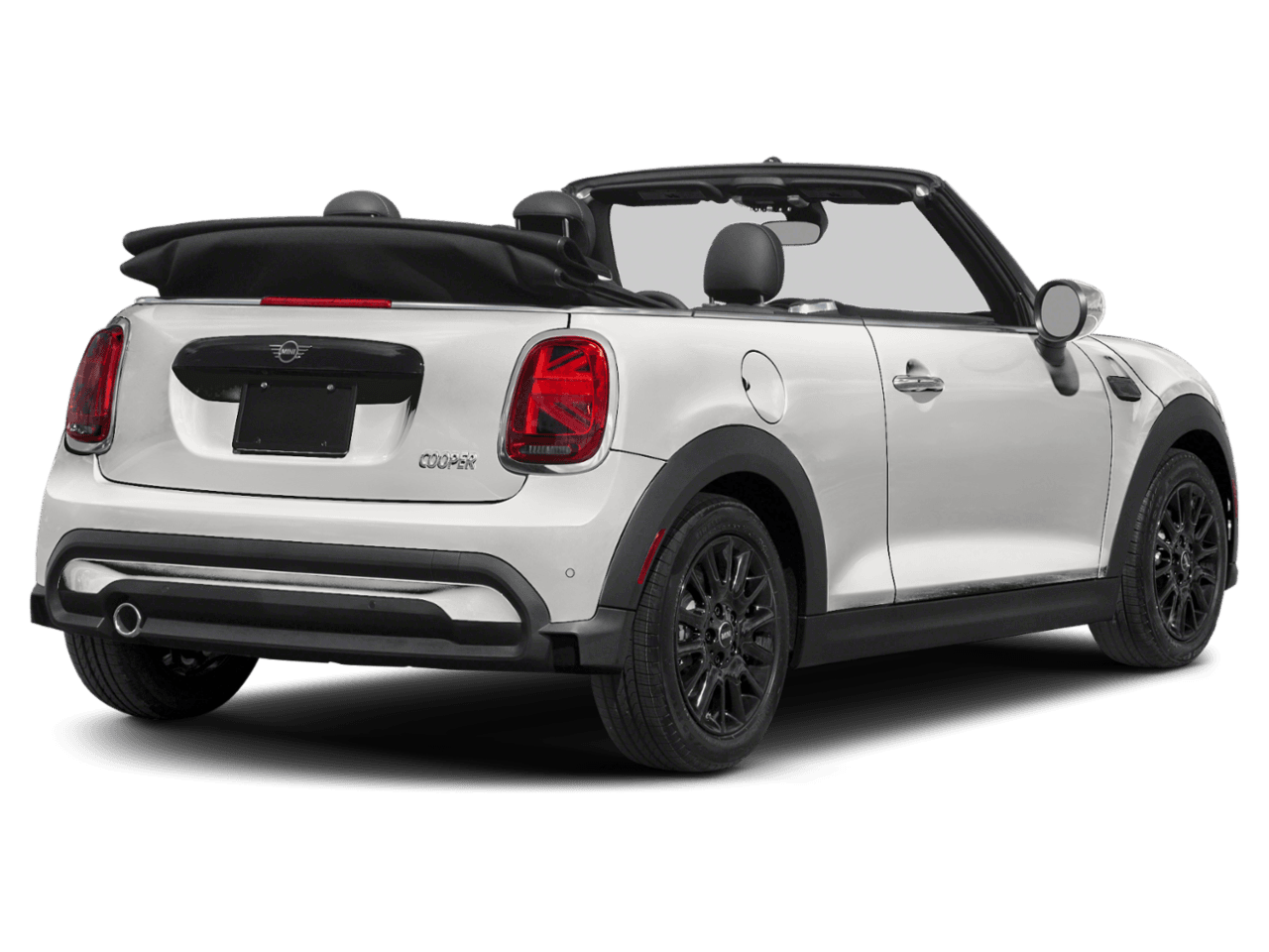 2023 MINI Convertible John - Rear 3/4, facing to the right