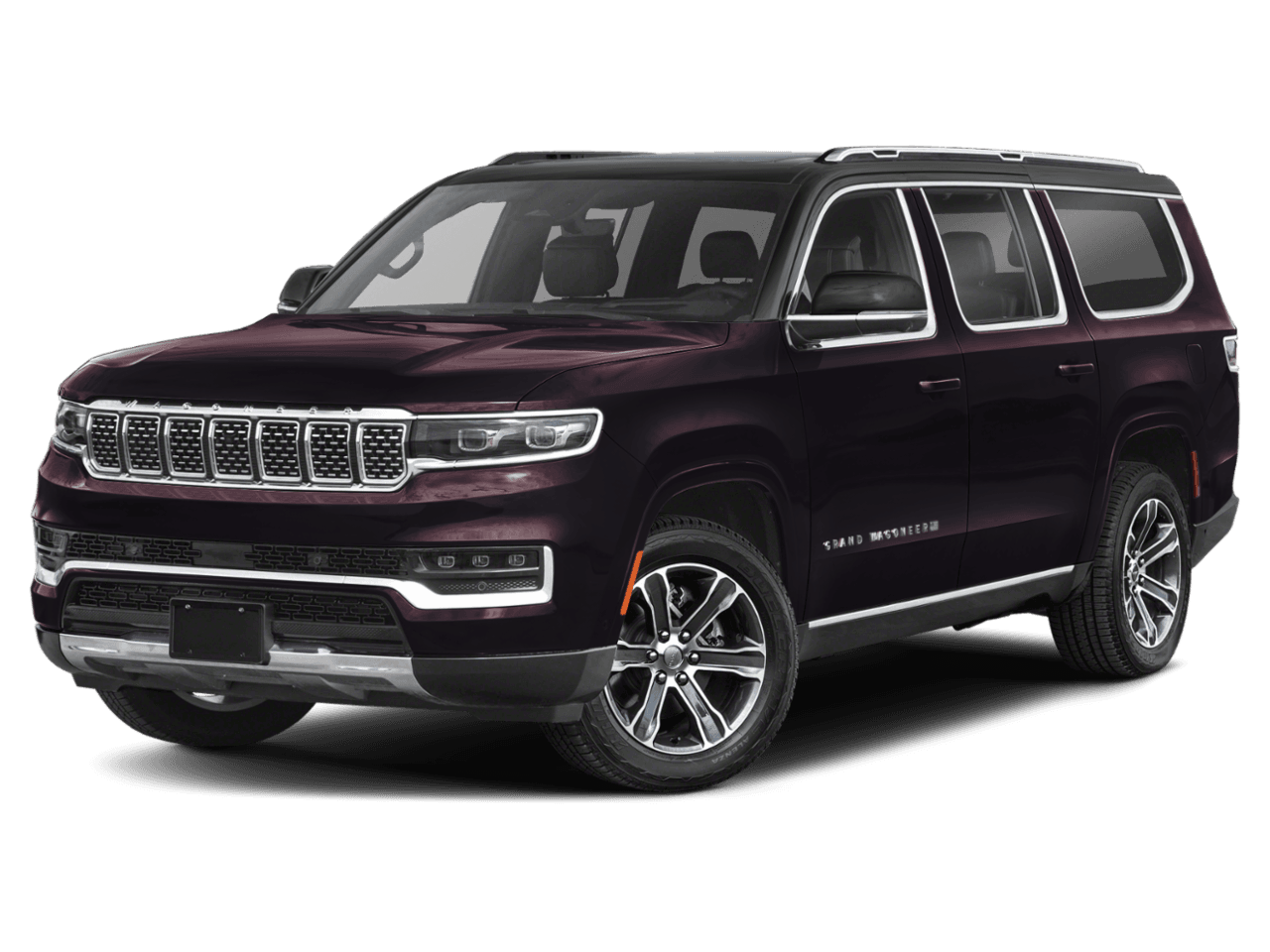 2023 Jeep Grand Wagoneer L 4x4 - Front 3/4, facing to the left
