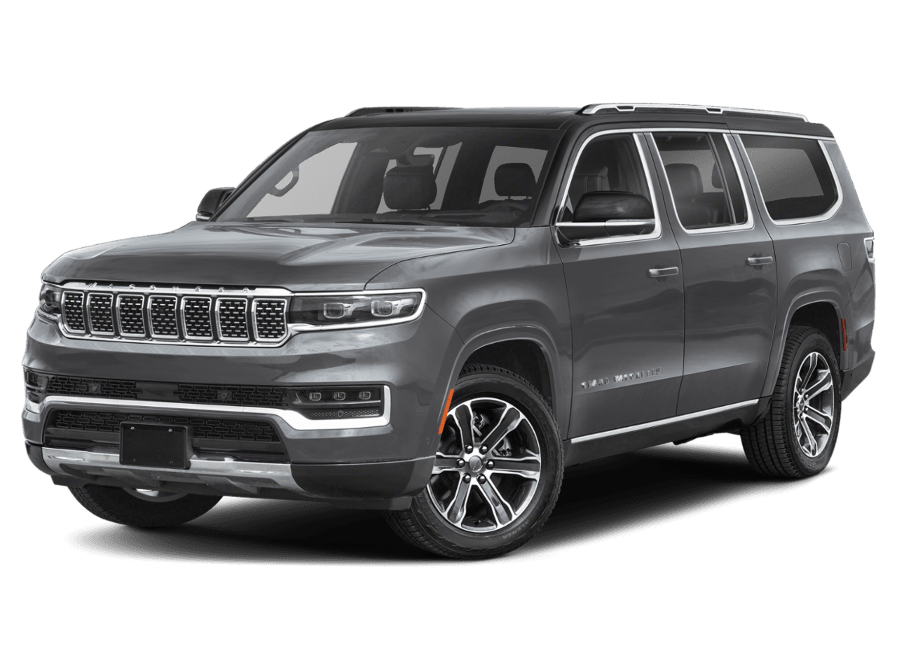2023 Jeep Grand Wagoneer L 4x4 - Front 3/4, facing to the left