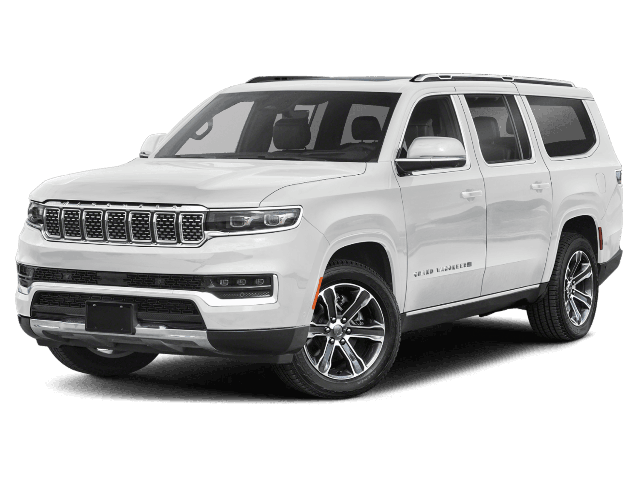 2023 Jeep Grand Wagoneer L 4x4 - Front 3/4, facing to the left
