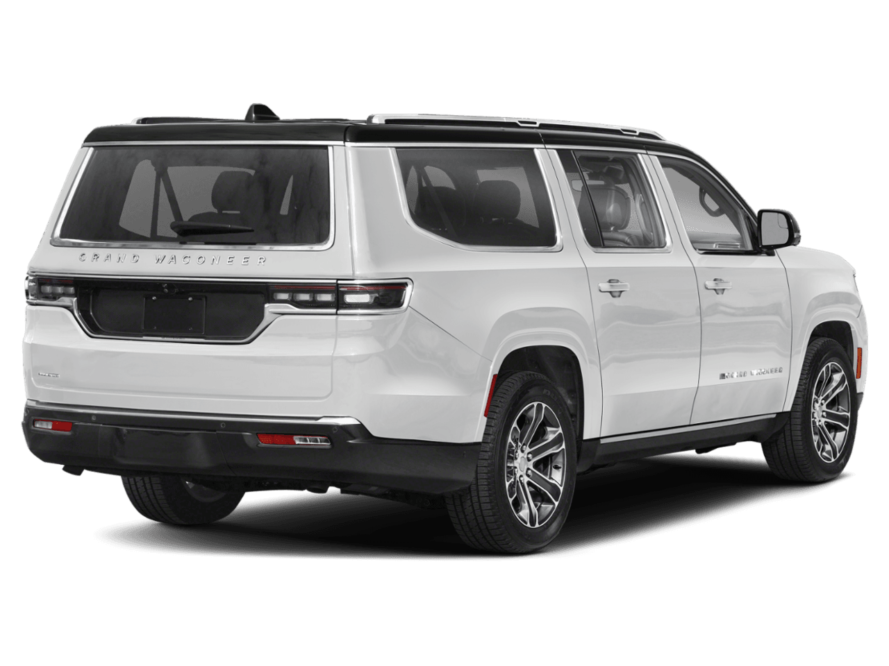 2023 Jeep Grand Wagoneer L 4x4 - Rear 3/4, facing to the right