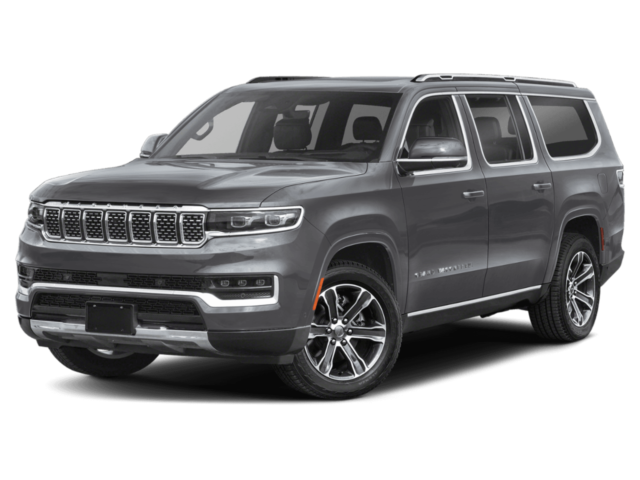 2023 Jeep Grand Wagoneer L Series - Front 3/4, facing to the left