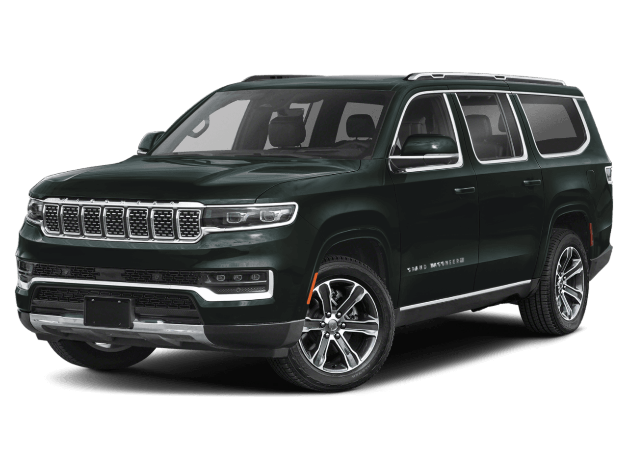 2023 Jeep Grand Wagoneer L Series - Front 3/4, facing to the left
