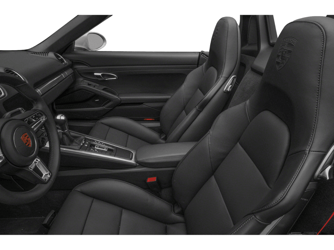 2023 Porsche 718 Boxster GTS - Interior Driver's Side with Door Open, Front Seat Feature