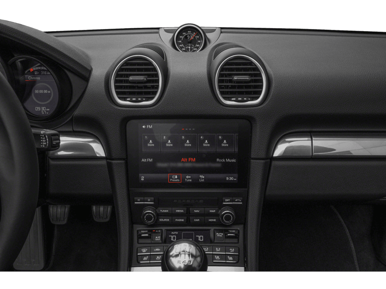 2023 Porsche 718 Boxster GTS - Interior Stereo System