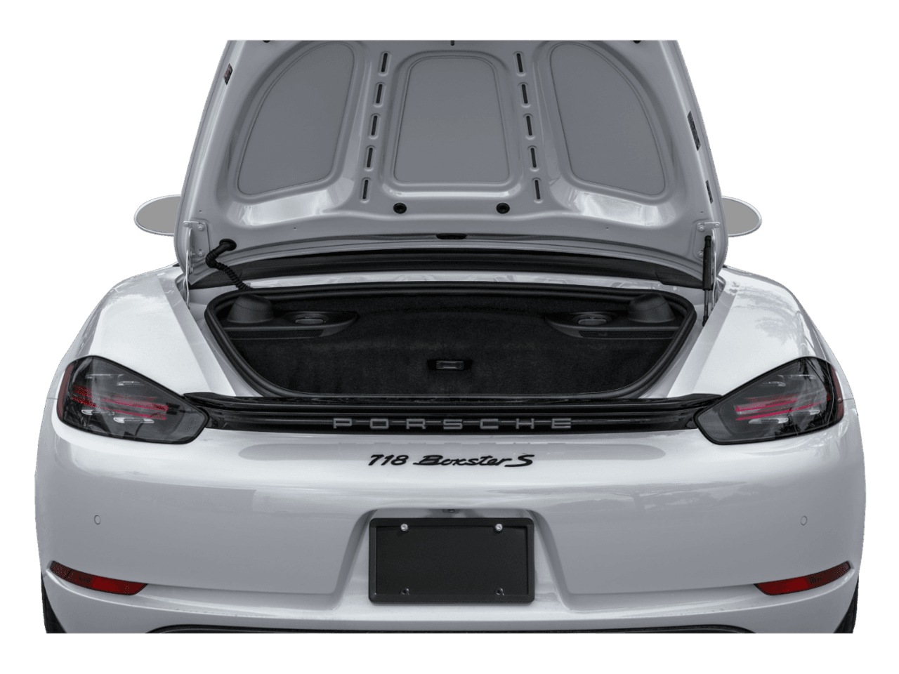 2023 Porsche 718 Boxster GTS - Interior Trunk with Hatch Open Feature