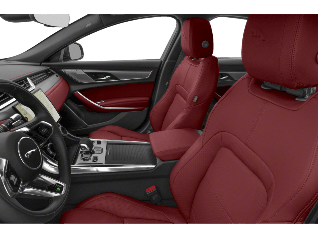 2023 Jaguar XF S - Interior Driver's Side with Door Open, Front Seat Feature