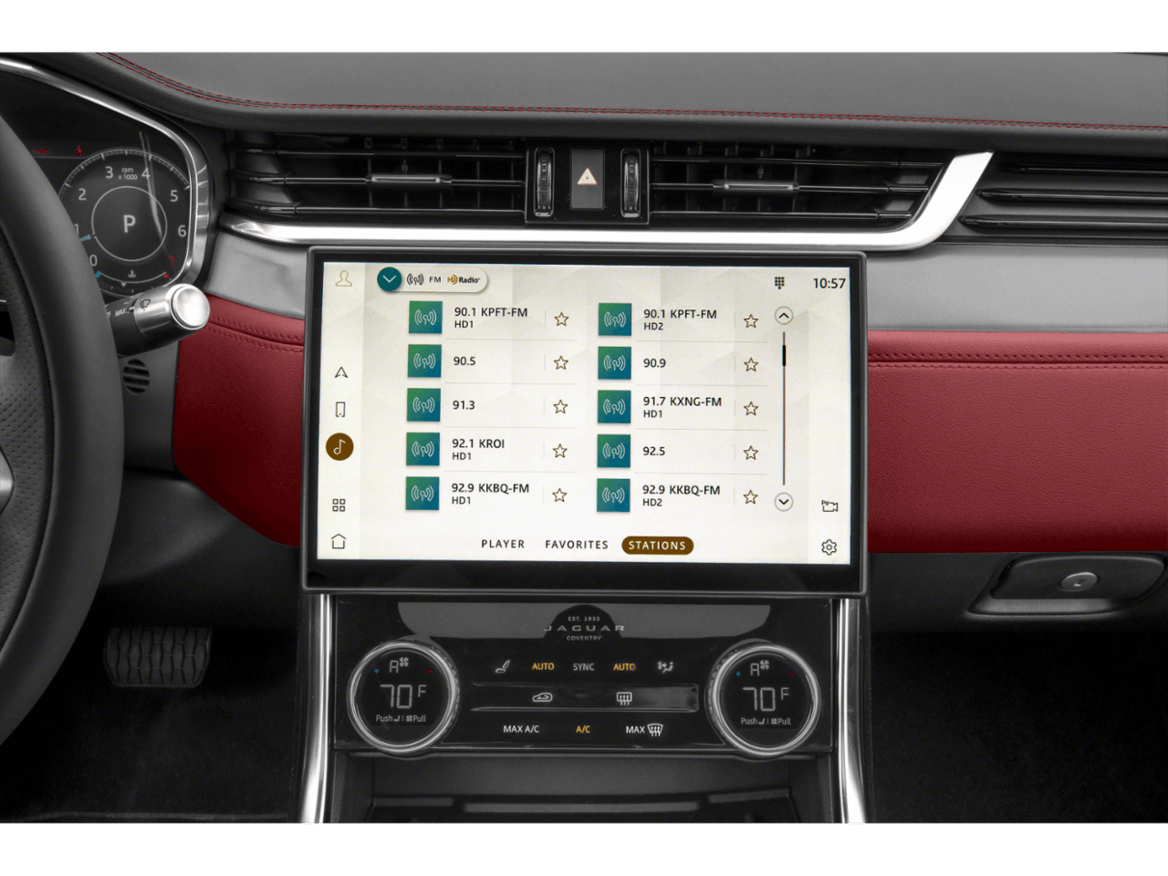 2023 Jaguar XF S - Interior Stereo System