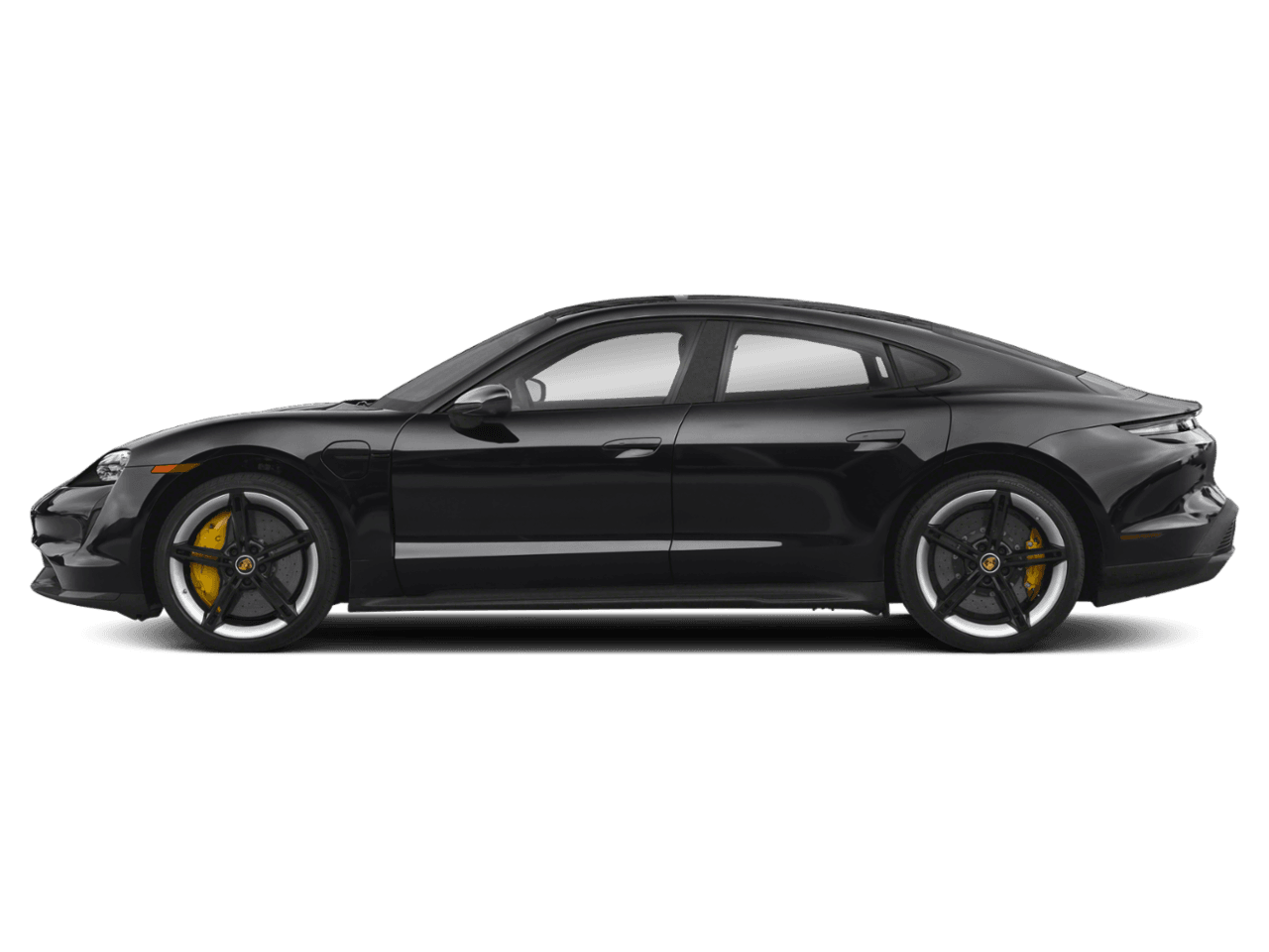 2023 Porsche Taycan Turbo - Profile, facing to the left