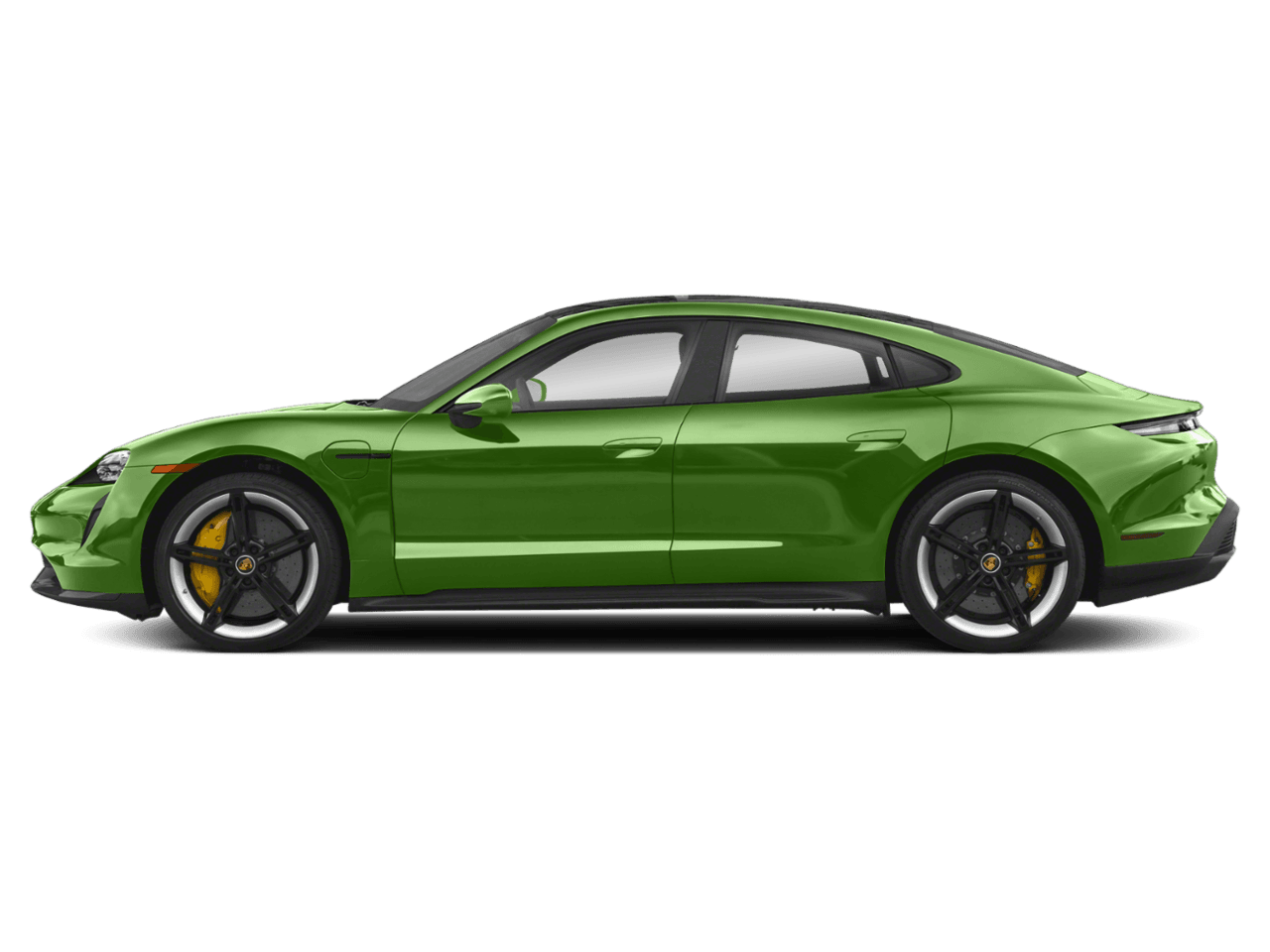 2023 Porsche Taycan Turbo - Profile, facing to the left