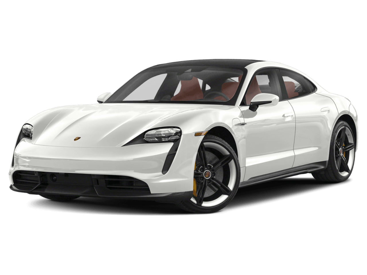 2023 Porsche Taycan GTS - Front 3/4, facing to the left