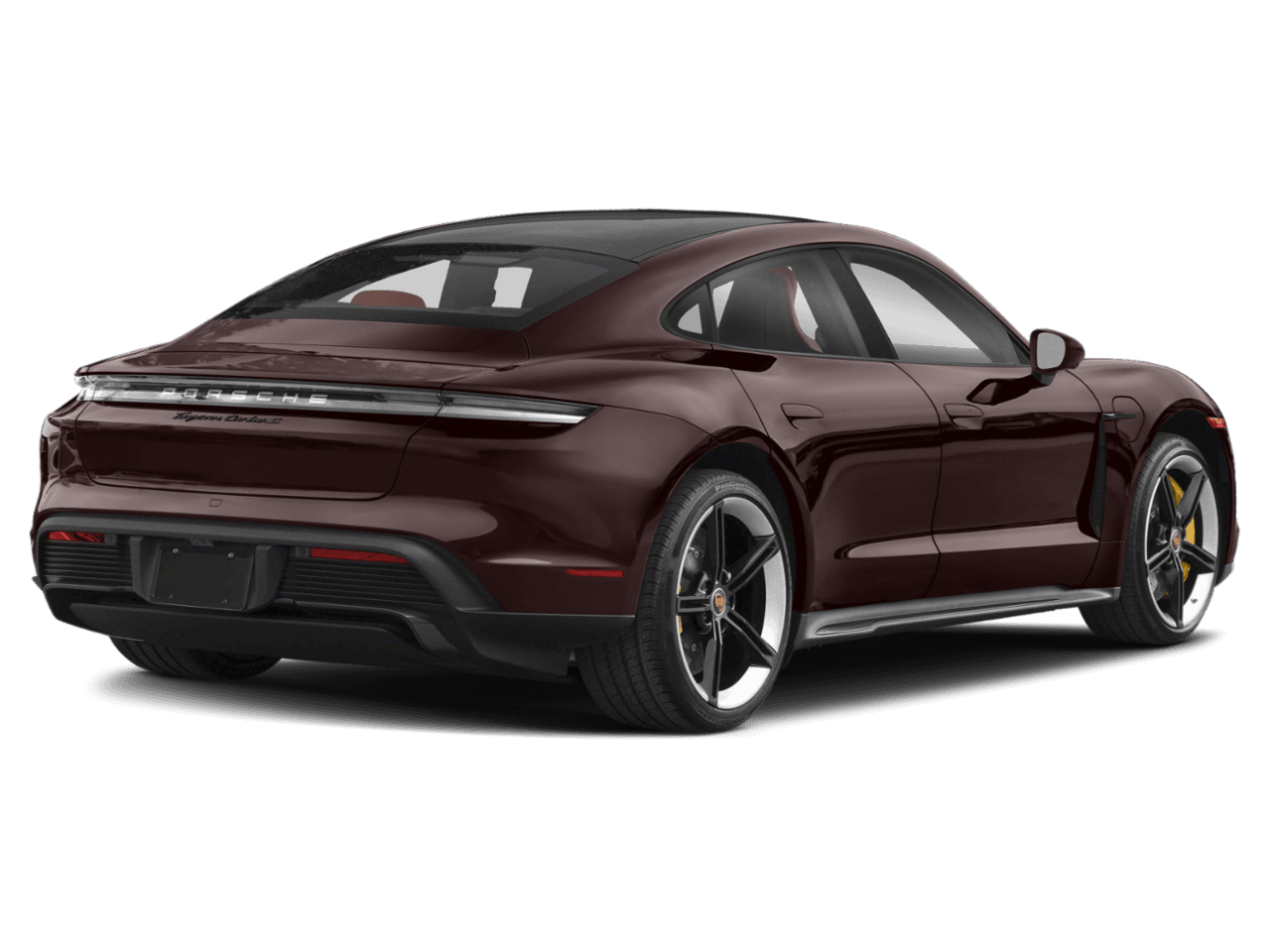 2023 Porsche Taycan GTS - Rear 3/4, facing to the right
