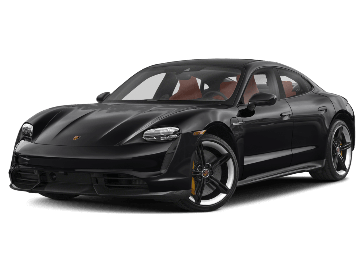 2023 Porsche Taycan RWD - Front 3/4, facing to the left
