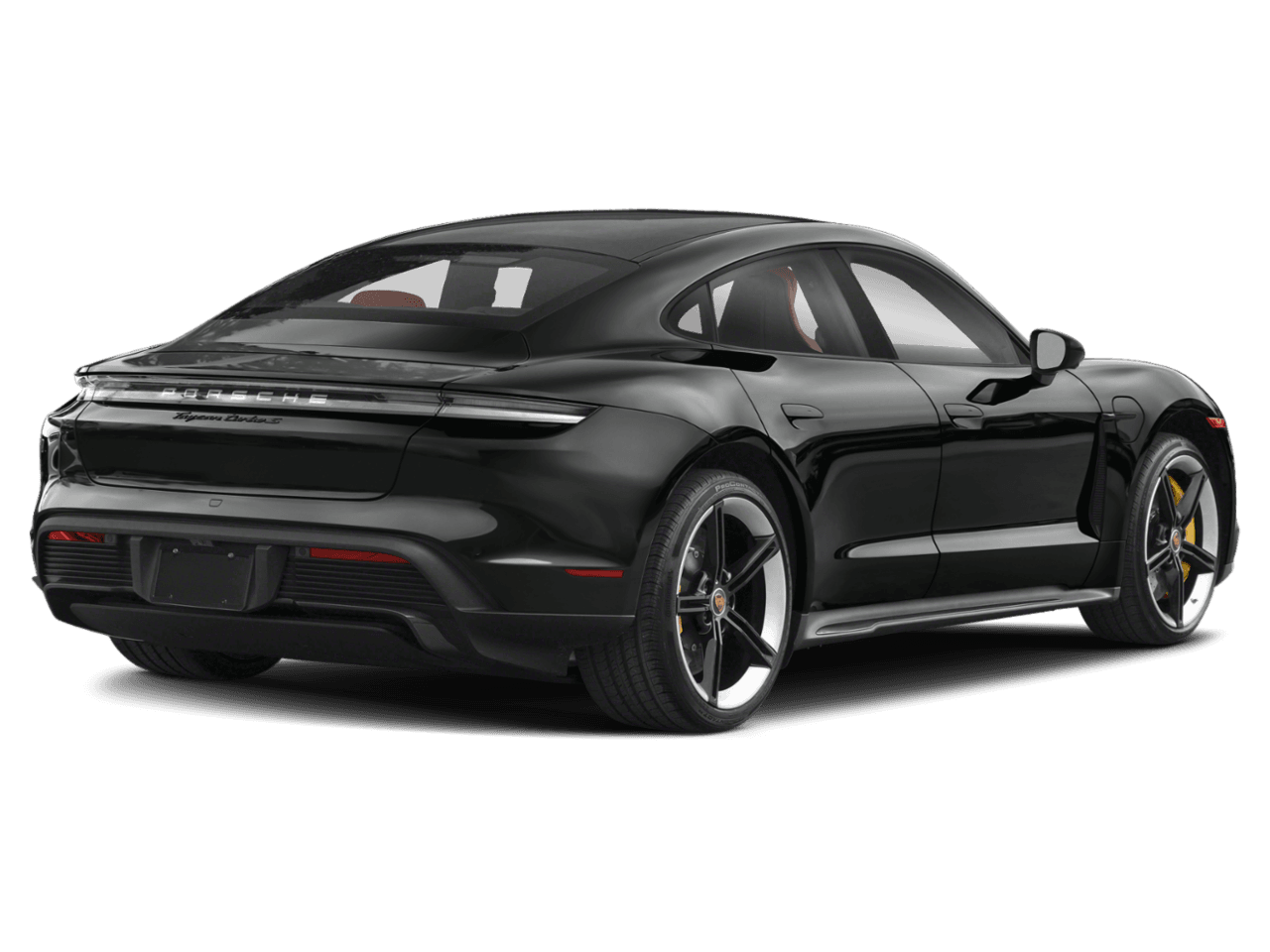2023 Porsche Taycan RWD - Rear 3/4, facing to the right