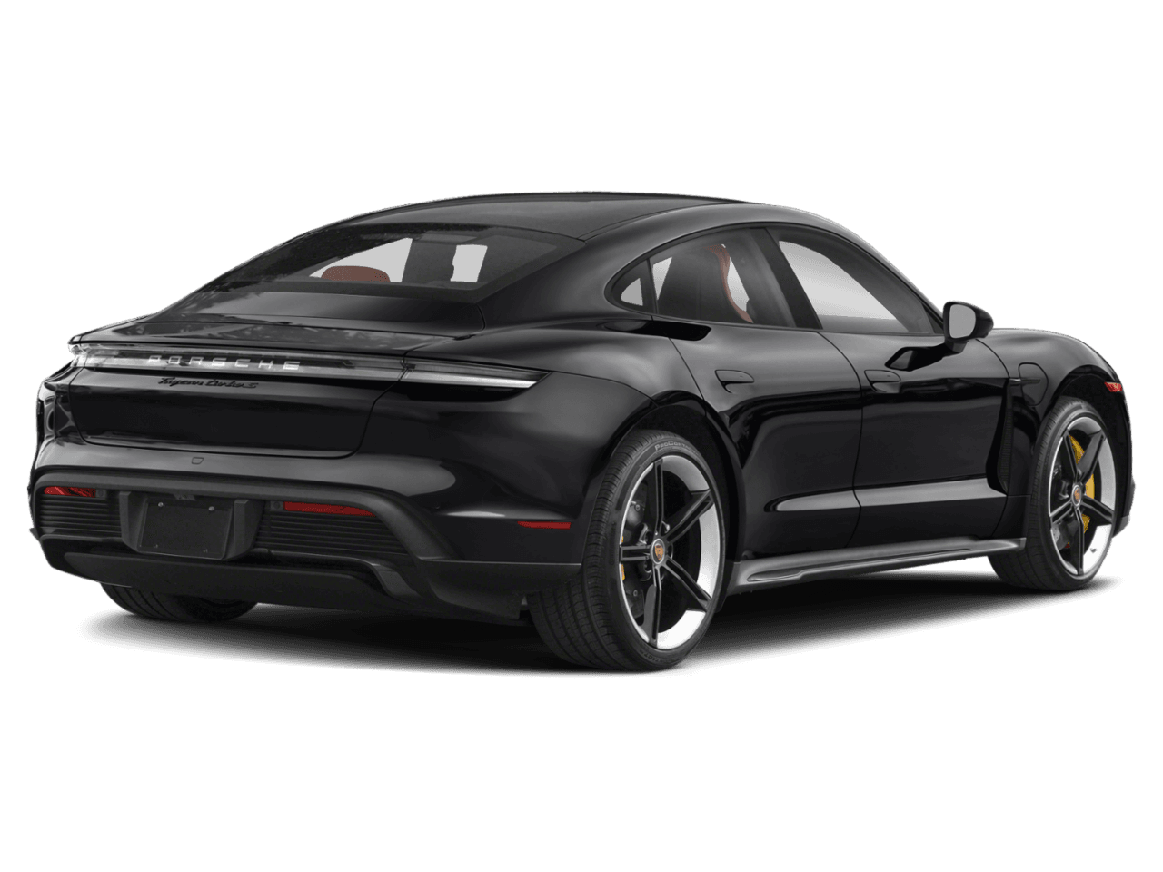 2023 Porsche Taycan RWD - Rear 3/4, facing to the right