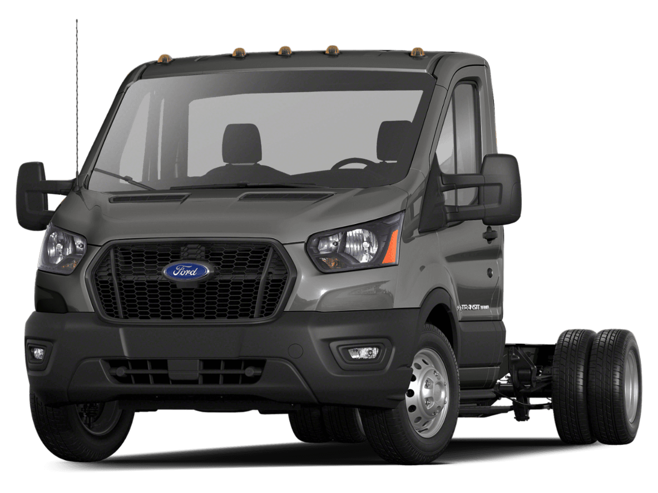 2023 Ford Transit Chassis T-350 - Front 3/4, facing to the left